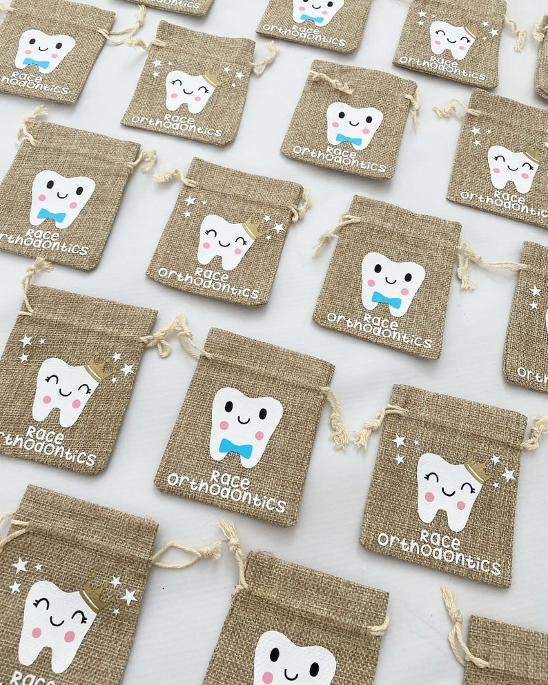 Personalised Tooth Fairy Bag Tooth Fairy Treat bag Hessian Tooth Fairy Bag Tooth Fairy bag for girls Tooth Fairy Bag for boys image 10