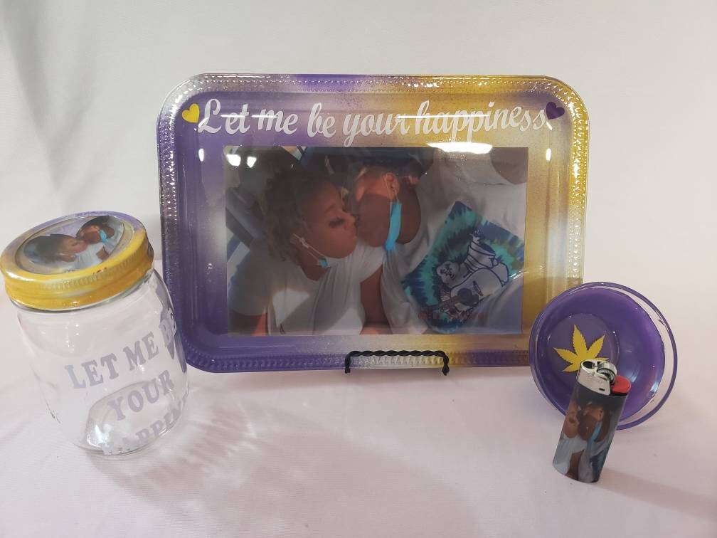 Completely Customized Rolling Tray Sets Female Rolling Tray Etsy UK