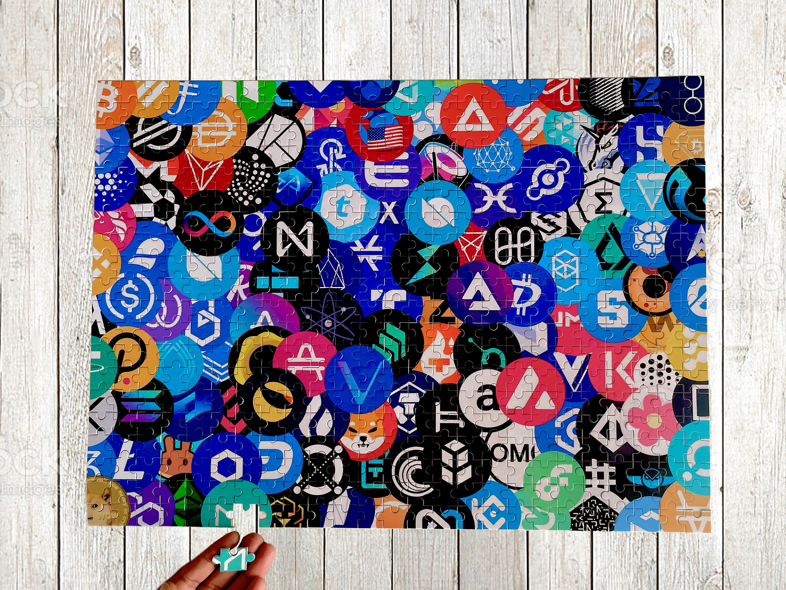 Crypto Puzzle - Etsy New Zealand