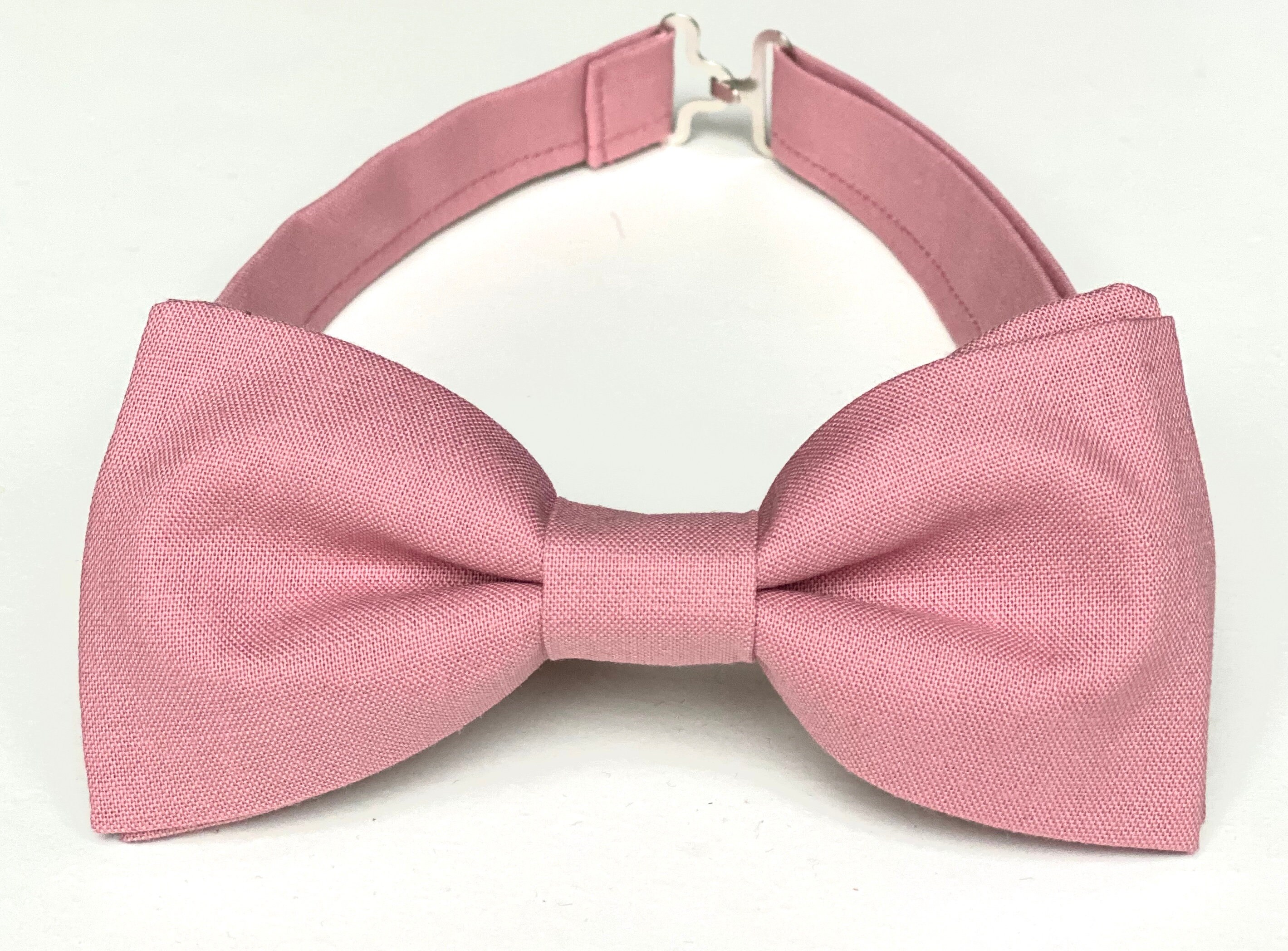 Dusty rose bow tie dusty pink bow tie mens bow ties | Etsy
