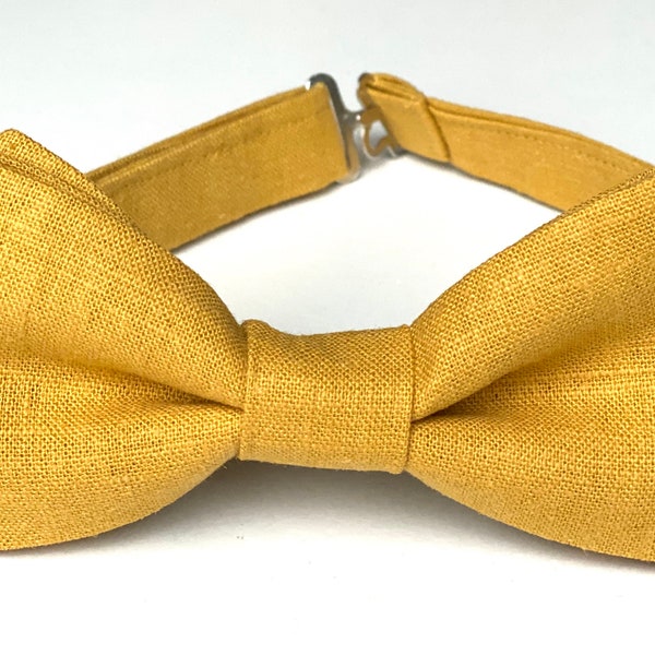 mens mustard tie