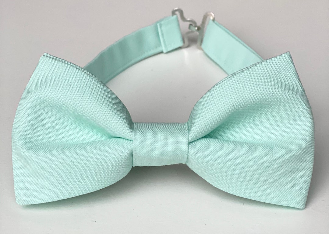 Mint Bow Tie for Men and Kidsmint Green Bow Tieboys Bowtiemint Green