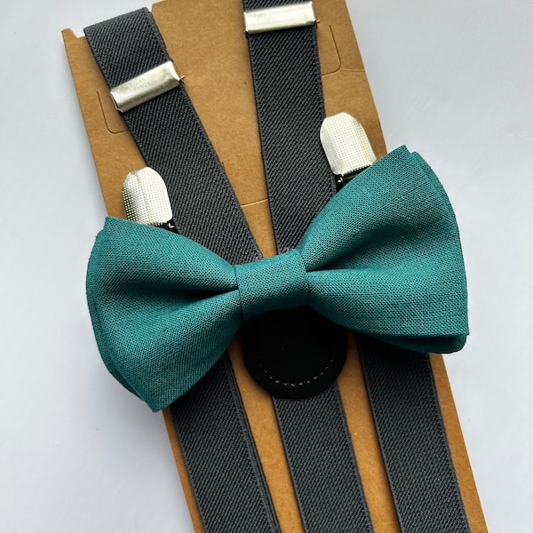 Teal Bow Tie Etsy