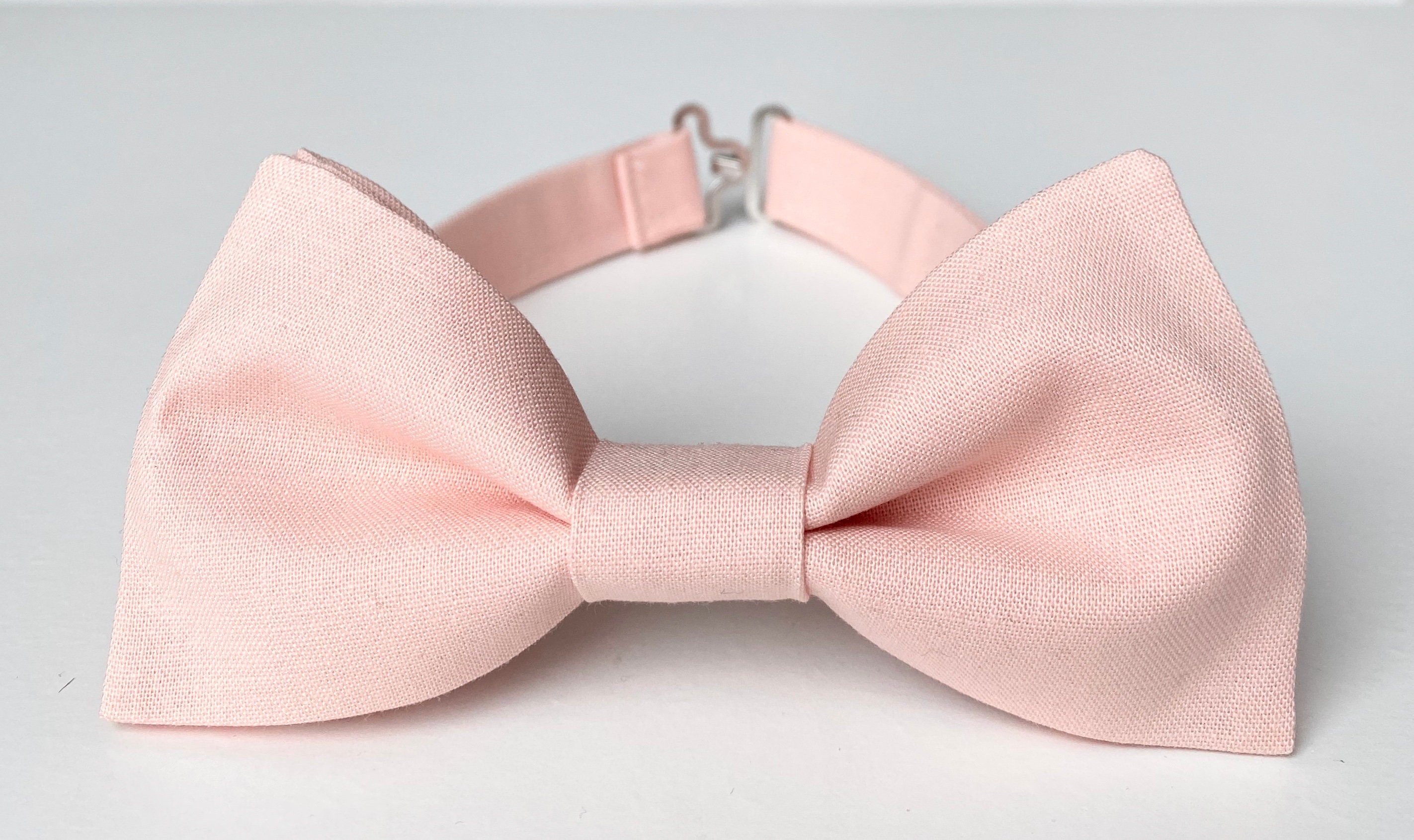 Blush Pink Bow Tie Mens-Kids-Boys-Baby Bow Ties Light Pink | Etsy