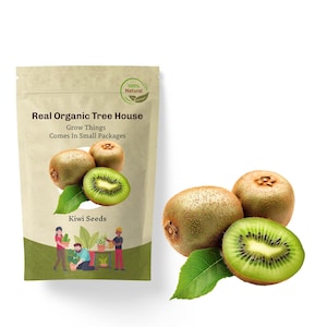 Kiwi Seeds | 100+ Seeds | Non-GMO, Open Pollinated, Heirloom for Hydroponics, Aquaponics, Soil, Raised Bed, Indoor, Outdoors, Green House