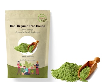 Organic Sidr Leaves Powder: Moroccan Jujube Ziziphus for Skin & Hair , Jujube , body scrub