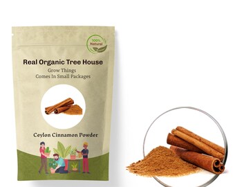 Canela orgánica de Ceilán en polvo y ramas