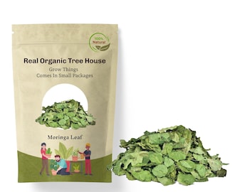 Moringa Leaf | Dried Green Leaves | Herbal Use | Skin Hair Care | Kitchen | DIY Wellness Projects