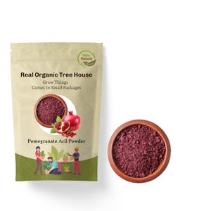 Organic Pomegranate Seed Powder (2lbs) | Punica Granatum|  Pomegranate | Herbal | Loose | Herb | Fresh Harvested | Premium Quality