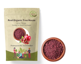 Biologisch granaatappelzaadpoeder (2 lbs): vers geoogste Punica granatum