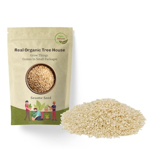 Organic White Sesame Seeds: Culinary Herb & Seasoning