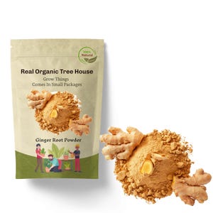 Ginger Root Powder | Zingiber officinale | Dried Root | Ginger Root | Poppyseed Premium Grade | Superior Quality | Herbal | Herbal Tea