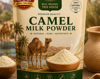 Camel Milk Powder 100% Pure  | Desert Dairy | Natural Ingredient | Drinking | Cooking | Food Use