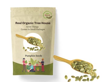 Raw Green Pumpkin Seeds: biologische omega-3-rijke snack