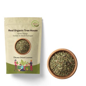 Thyme Dried Leaves | Thymus Vulgaris | | Use For Thyme Herb Seasoning & Herbal Tea | Wild Thyme | Thyme | Thymus serpyllum | Bulgarian Thyme
