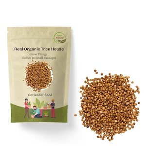 Organic Whole Coriander Seeds(2lbs) | Coriander Seeds | Fresh Harvested | Coriandrum sativum| Loose | Herbal | Herb | Bulk Indian Cooking
