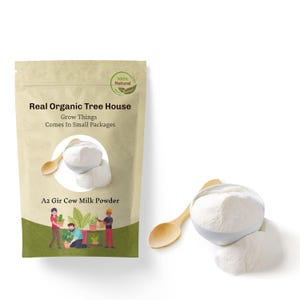 A2 Gir Cow Milk Powder 100% Pure Goat Milk | All Natural Hormone Free | Free Range Goats Dairy Powders | Clean Label 1 Ingredient