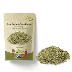 Culinary Grade Basil Leaf: Organic Dried Cooking Herbs
