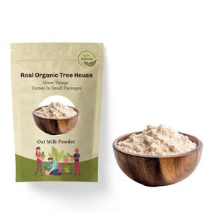 Oat Milk Powder 2lbs| All-Natural Organic Non-Dairy Milk Powder | Naturally Gluten-Free Milk Powder | Organic Lactose-Free Powdered Dry Milk