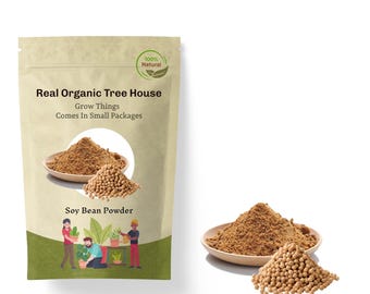Organic Soy Bean Powder (2lbs): Fresh Harvested Moroccan Product