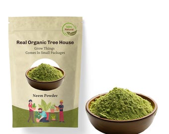 Neem Leaf Powder | Healthy Skin & Hair | Dried Plant Ingredient | Blood, Liver Health | Azadirachta Indica