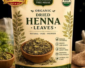 Dried Henna Leaves | Lawsonia Inermis | Botanical Material | Natural Plant Material | Rajasthan Mehndi