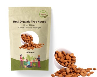 Greek Almonds | Whole Natural Nuts | Snacking | Baking | Cooking | DIY Food Projects | Raw Almonds | Kitchen