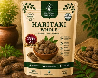 Haritaki Whole | BestSeller | Harad Whole | Traditional Botanical Material | DIY Food Projects | Dried Fruit