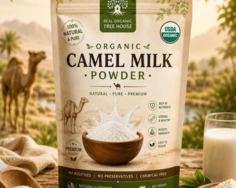 Camel Milk Powder 100% Pure | Dried | Dairy Ingredient | Kitchen Supply | Everyday Use | Food Ingredient