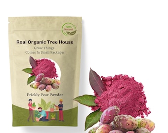 Prickly Pear Powder | Natural Fruit Powder | Fine Vibrant Smoothies Tea Blends Baking DIY Skincare
