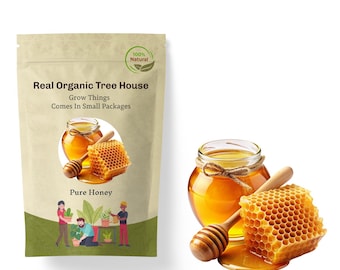 Pure Organic Raw Honey: Local Wildflower & Locust Honey