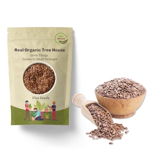 Flax Seeds | Brown Flax Seed | Linum Usitatissimum | Linseed | Flaxeed | Superior Quality | Linum Usitatissimum | Dried Herbs | Herbal