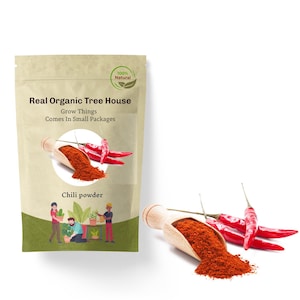 Red Chili Powder | Organic Dried Red Chili Powder | Hot and Fiery Indian Ground Spice  | Laal Mirch | Culinary Grade Natural | Cooking Spice