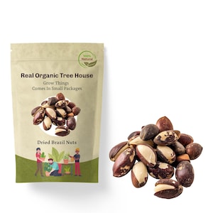 Dried Brazil Nuts | Organic Jumbo Brazil Nuts | Immunity Boosting | Brazilnut 400 Grams | Brazilian Nuts, Premium |Grade A |Rich In Selenium