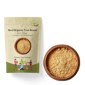 Organic Whole Egg Powder: Natural Farm-Style Baking Essential Freeze Dried Cat Allergy Relief