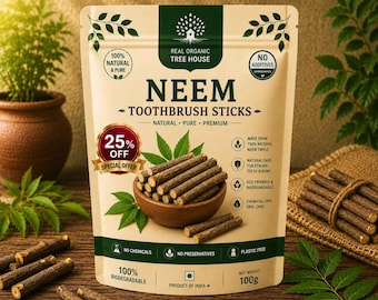 Neem Toothbrush Sticks | BestSeller | Natural Chew Sticks | Traditional Oral Care | Azadirachta Indica