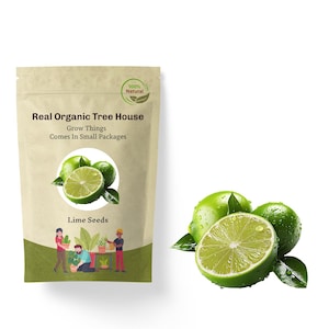 Lime Seeds|100+seeds|Organic, Heirloom, Open Pollinated, Non GMO |Grow Indoors, Outdoors, In Pots, Grow Beds, Soil, Hydroponics & Aquaponics