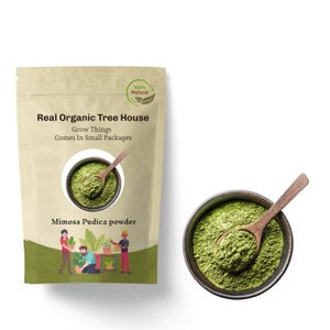 Organic Mimosa Pudica (Sensitive Plant) Powder | Premium Quality | Organics Thotta Sinungi powder | Sleepy Plant Powder|Natural Herbal Herbs