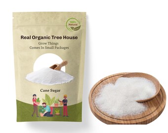 Organic Cane Sugar: Golden Light, White Glimmer Sugar
