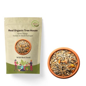 Wild Bird Food |Premium Seed Blend of 9 Grains &Nuts, Bird Feeder Food Refill, Mix Seeds for Outside Wild Birds,Indian Parrot,Sparrow, Doves