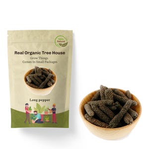 Natural Indian Long Pepper (2lbs): Fresh Harvested Pippali Herb