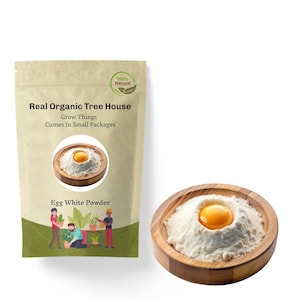 Organic Egg White Powder: Natural Protein, Baking & Cooking (2lbs)