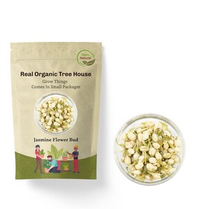 Organic Jasmine Flower Buds: Bulk Dry Edible Tea Flowers