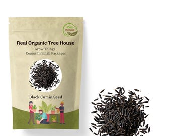 Comino Negro ORGANICO Semilla Negra 6 Oz Hierbas ORGANIC Black