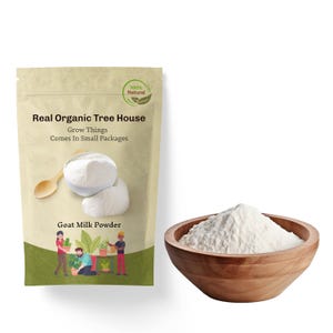 Goat Milk Full Cream Raw Powder 100% Pure Goat Milk | All Natural Hormone Free | Free Range Goats Dairy Powders | Clean Label 1 Ingredient