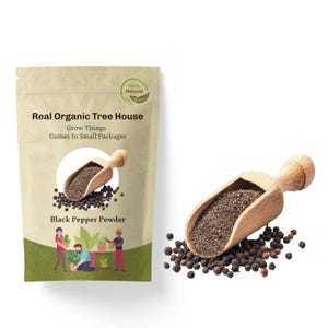 Black Pepper Powder | Piper Nigrum | Indian Spices | Premium Quality | Sourced from Malabar Wayanad | Ultra-Pure & Finely Ground | Non-GMO