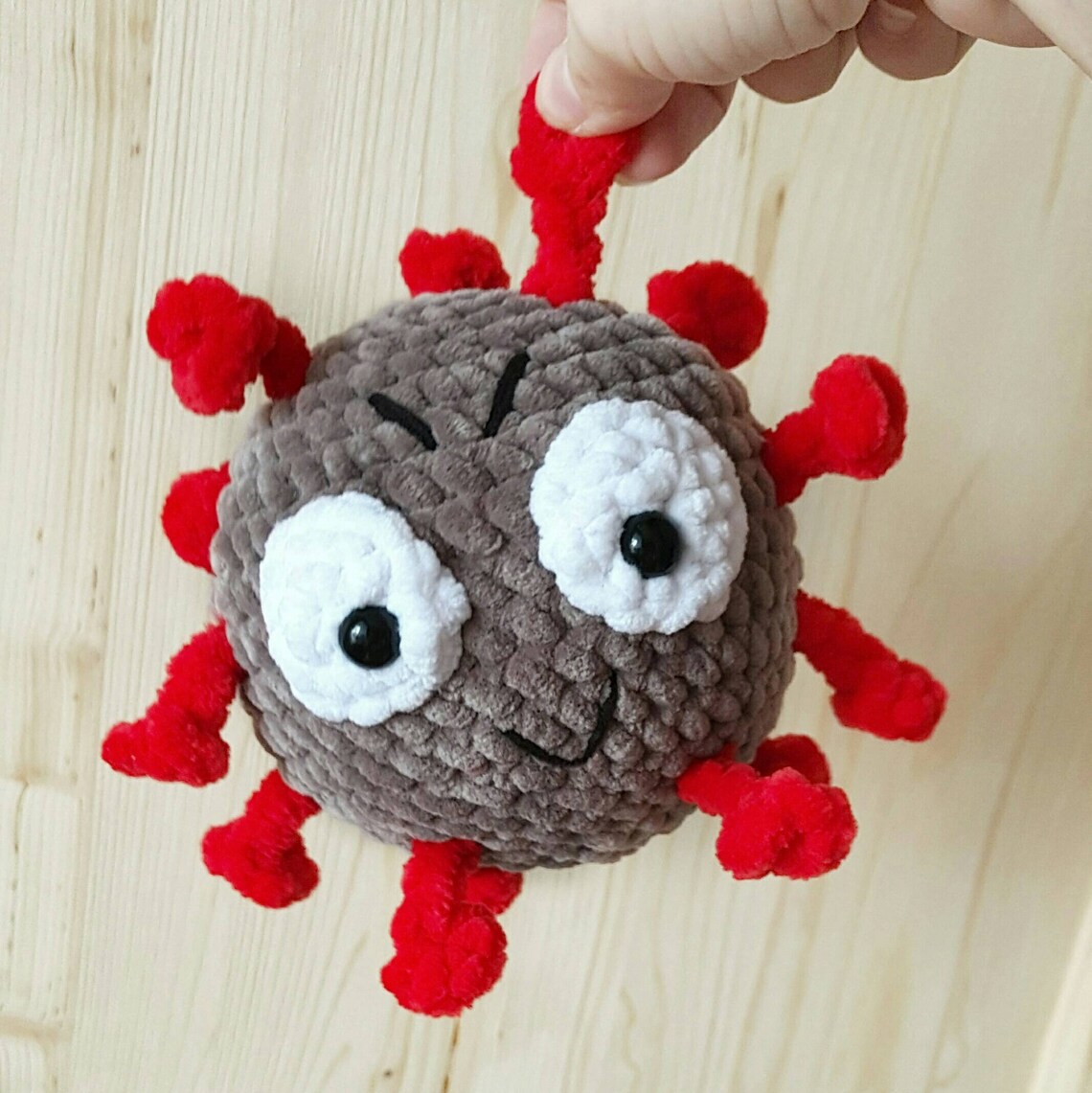 Crochet plush virus PATTERN toy amigurumi / coronaviru Etsy