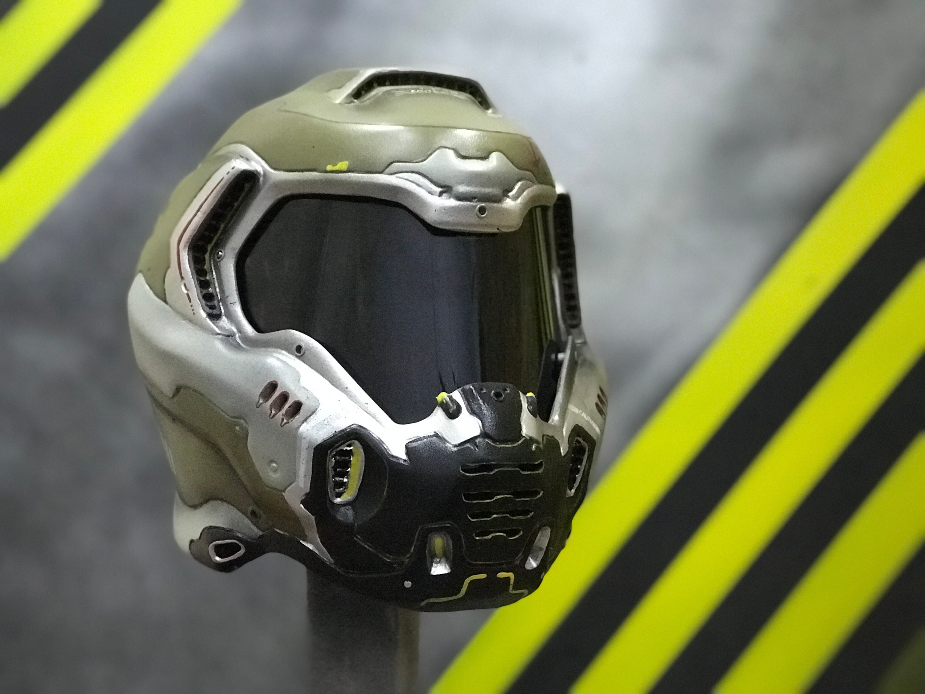 DOOM 2016 helmet for AIRSOFT and COSPLAY Etsy