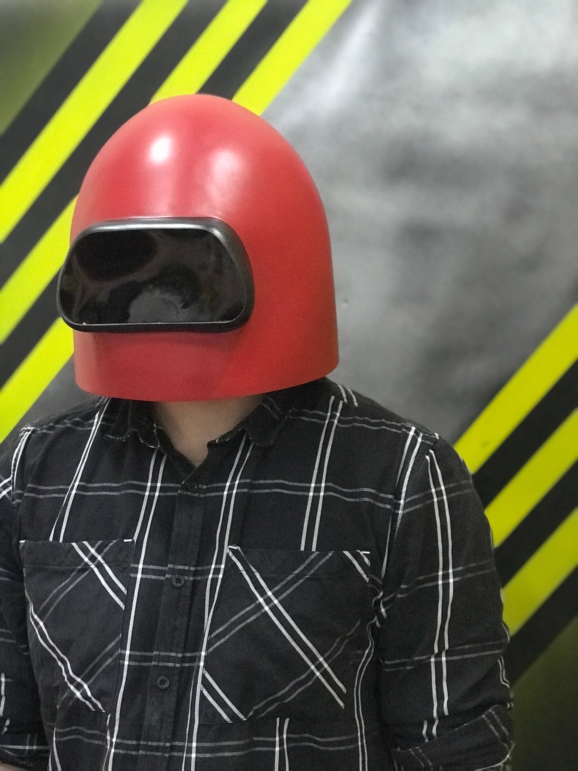Among Us helmet COSPLAY only | Etsy