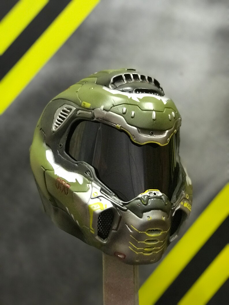 DOOM Eternal helmet for AIRSOFT and COSPLAY Etsy